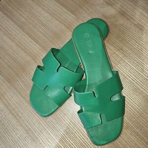 Green Sandals